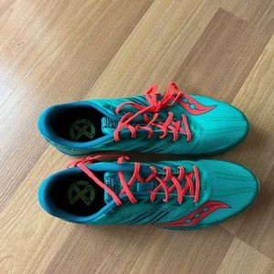 NEVER WORN track shoes with spikes